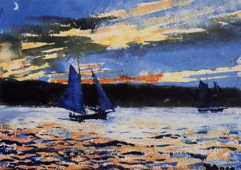溫斯洛 荷默 Gloucester Sunset 溫斯洛 荷默 Gloucester Sunset